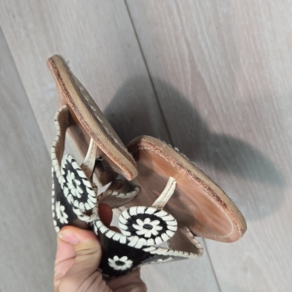 Jack Rogers Women Thong Sandals Flats shoes sz 10M - Picture 4 of 11